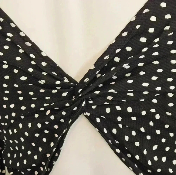 Anthropologie Agatha Polka-Dot Midi Dress Size 2 - Picture 15 of 15